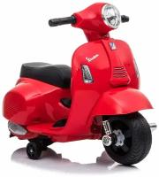 Лицензированный Vespa GTS скутер для езды 6V с тренировочными колесами (красный)