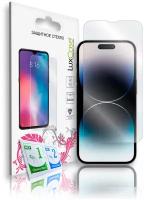 Защитное стекло плоское LuxCase для Apple iPhone 14 Plus 6,7”, Прозрачное, 0,33 мм