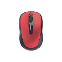 Беспроводная компактная мышь Microsoft Wireless Mobile Mouse 3500 Hibiscus Red USB