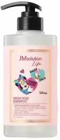 JMsolution - шампунь для волос и кожи головы с ароматом розы серия дисней Life Disney fresh rose shampoo, 500 мл