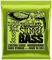 ERNIE BALL 2832 Nickel Wound Slinky Regular 50-105 - Струны для бас-гитары