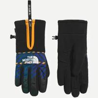 The North Face Перчатки Denali Etip Glove M, ponderosa green medium icon plaid print