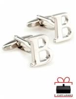 Запонки Буква "В" CUFF-LINKS