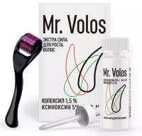 Mr.Volos Набор для стимуляции роста волос Ксиноксин 5% Мезороллер 1,5 мм