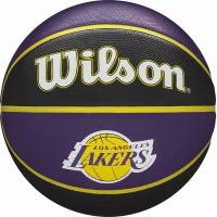 Мяч баскетбольный для стритбола WILSON NBA Team Tribute La Lakers арт.WTB1300XBLAL р.7