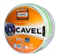 Коаксиальный телевизионный кабель Cavel SAT 703 B белый 100 м