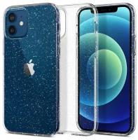 Чехол SPIGEN для iPhone 12 / iPhone 12 Pro - Liquid Crystal Glitter - Прозрачный кварц - ACS01698