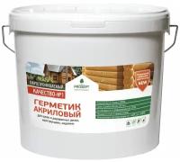 Герметик акриловый для швов Prosept для деревянных конструкций 0024-15с цвет сосна 15 кг