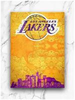 Картины для интерьера на холсте 30x40 / Lakers / Los Angeles