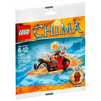 Конструктор LEGO Legends of Chima 30265 Огненный мотоцикл Воррица