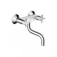 Смеситель для кухни (мойки) hansgrohe Logis Classic 71287000, вентильный