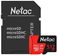 Карта памяти microSDXC 512Gb Netac P500 Extreme Pro NT02P500PRO-512G-S