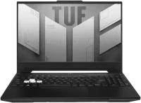 15.6" Ноутбук ASUS TUF Dash F15 FX517ZM-AS73 1920x1080, Intel Core i7 12650H 2.3 ГГц, RAM 16 ГБ, DDR5, SSD 512 ГБ, NVIDIA GeForce RTX 3060, Windows 11, 90NR09Q3-M004E0, черный