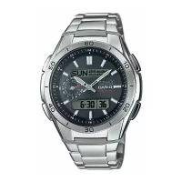 Наручные часы CASIO Wave Ceptor WVA-M650D-1A, черный, серебряный