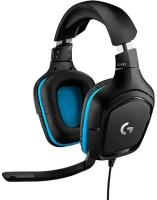 Компьютерная гарнитура Logitech G432, черный 981-000770