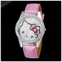 Часы наручные Хеллоу Китти Hello Kitty розовые