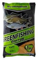 Прикормка Greenfishing Energy, карп, 1 кг 4319096