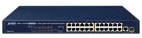 Коммутатор/ PLANET FGSW-2511P 24-Port 10/100TX 802.3at PoE + 1-Port Gigabit TP/SFP combo Ethernet Switch (190W PoE Budget, Standard/VLAN/QoS/Extend mo