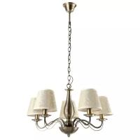 Люстра Arte Lamp A9368LM-5AB, E14, 200 Вт, кол-во ламп: 5 шт., цвет: бронза