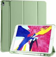Чехол iPad Air 3 10.5" (2019) / Pro 10.5" с держателем для стилуса зеленый матча