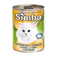 Влажный корм для кошек Simba с кроликом 415 г