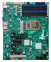 Материнская плата SuperMicro X8SIA LGA1156 PCI-E+SVGA+2xGbLAN SATA RAID ATX 6DDR3