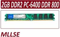 Модуль памяти MLLSE 2gb ddr2 800 pc2-6400-cl6 в ассортименте