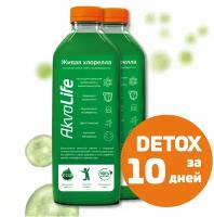 Живая хлорелла курс detox 10 дней / снижение веса