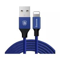 Кабель Baseus Yiven USB - Lightning (CALYW), 1.8 м, 1 шт., blue