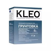 Грунтовка KLEO PRIMER 40 сыпучая на 40 кв.м. Для грунтования стен и для подготовки поверхности перед наклеиванием всех видов обоев