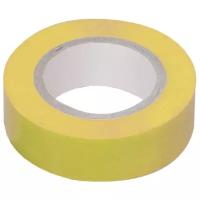 Изолента IEK ПВХ 0,13х15 мм 20 м, желтый