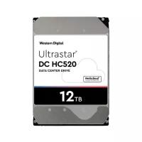 Жесткий диск Western Digital 12.0TB SATA 3,5" 6Gb/s 256MB 7200RPM 256MB ISE WD Ultrastar DC HC520 0F30144_HUH721212ALE600