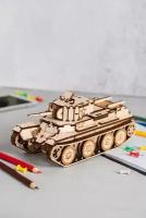 Сборная модель Faner-Kit гусеничного танка БТ-7 / военная техника / конструктор