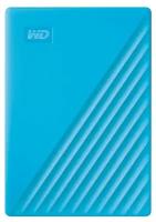 Портативный HDD WD My Passport 4Tb 2.5, USB 3.0, синий, WDBPKJ0040BBL-WESN