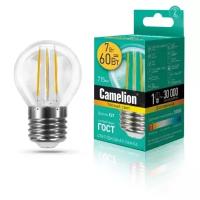 Светодиодная лампа Camelion LED7-G45-FL/830/E27