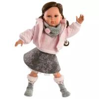 Кукла Llorens Хелена в розовой кофточке 42 см L 54205
