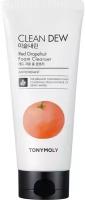 Пенка для умывания Tony Moly Clean Dew Red Grapefruit Foam Cleanser с экстрактом грейпфрута, 180 мл