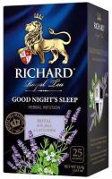 Напиток чайный фруктово-травяной RICHARD Royal Melissa&Lavender Good Night's Sleep, 25пак