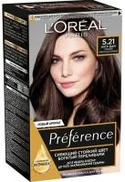 Краска для волос Loreal Paris recital Preference 5.21 Нотр-дам глубокий светло-каштановый