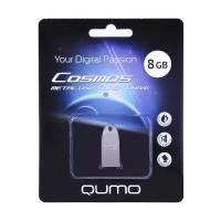 USB-накопитель Qumo 8GB, USB 2.0 (серебряный)