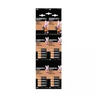 Батарейка AA щелочная Duracell LR6-12(6*2)BL Basic отрывные