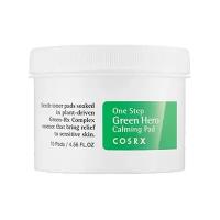 COSRX диски для лица One Step Green Hero Calming Pad успокаивающие