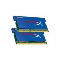 Оперативная память HyperX 4 ГБ (2 ГБ x 2 шт.) DDR3 1600 МГц SODIMM CL9 KHX1600C9S3K2/4GX