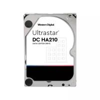 Жесткий диск HDD 1Tb Western Digital, SATA-III, 128Mb, 7200rpm, Ultrastar DC HA210 (HUS722T1TALA604), (1W10001)