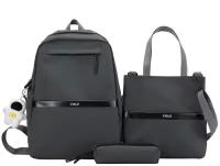 Рюкзак для девочки с комплектом 3 в 1 набор-1 Colf/Детский пенал, сумки, рюкзак кошелек 3 в 1 для подростков девочек и мальчиков для прогулки