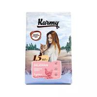 Сухой корм для кошек Karmy Delicious, курица