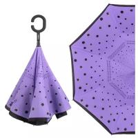 Зонт-трость женский FLIORAJ 120010 FJ, фиолетовый