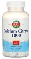 Calcium Citrate 1000 mg, Кальций цитрат 1000 мг 180 таблеток