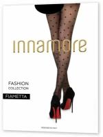 Фантазийные колготки с рисунком горошек Innamore Fiametta 30 ден