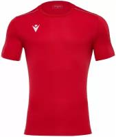 Футболка спортивная MACRON RIGEL HERO SHIRT RED (M)